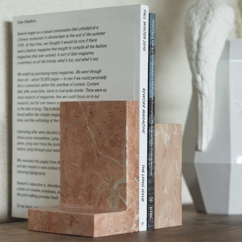 L-SHAPED BOOKEND L型ブックエンド