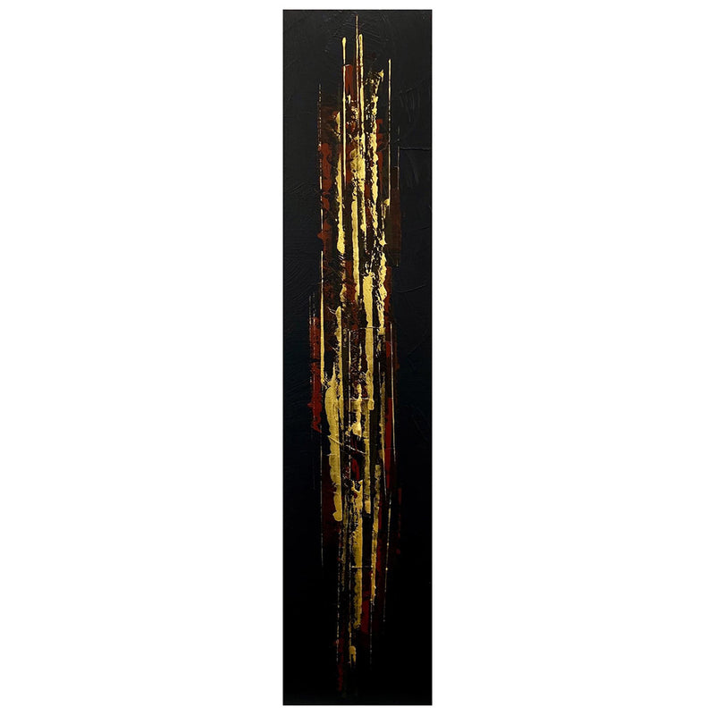 オリジナルアートE　W250mm×H1110mm アクリルonキャンバス・ウッドパネル