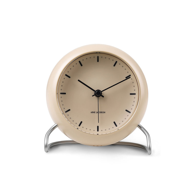 TABLE CLOCK CITY HALL SANDY BEIGE テーブルクロック シティホール サンディベージュ