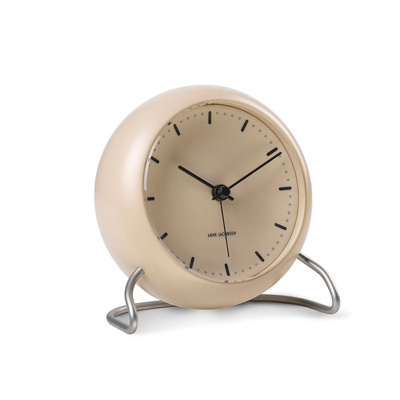 TABLE CLOCK CITY HALL SANDY BEIGE テーブルクロック シティホール サンディベージュ