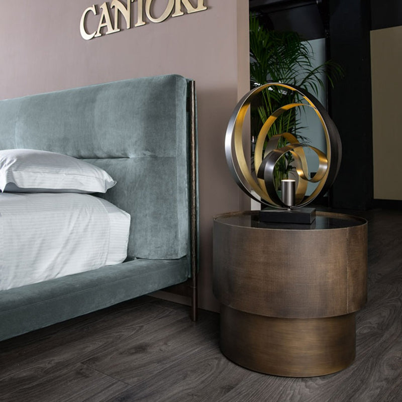 MIRTO2 BEDSIDE TABLE ミルトベッドサイドテーブル　Φ530×H450