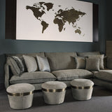 PORTOFINO POUF ポルトフィーノ プーフ　Φ470×370
