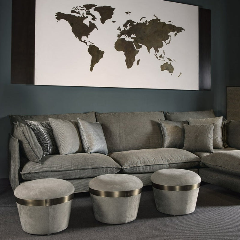 PORTOFINO POUF ポルトフィーノ プーフ　Φ470×370